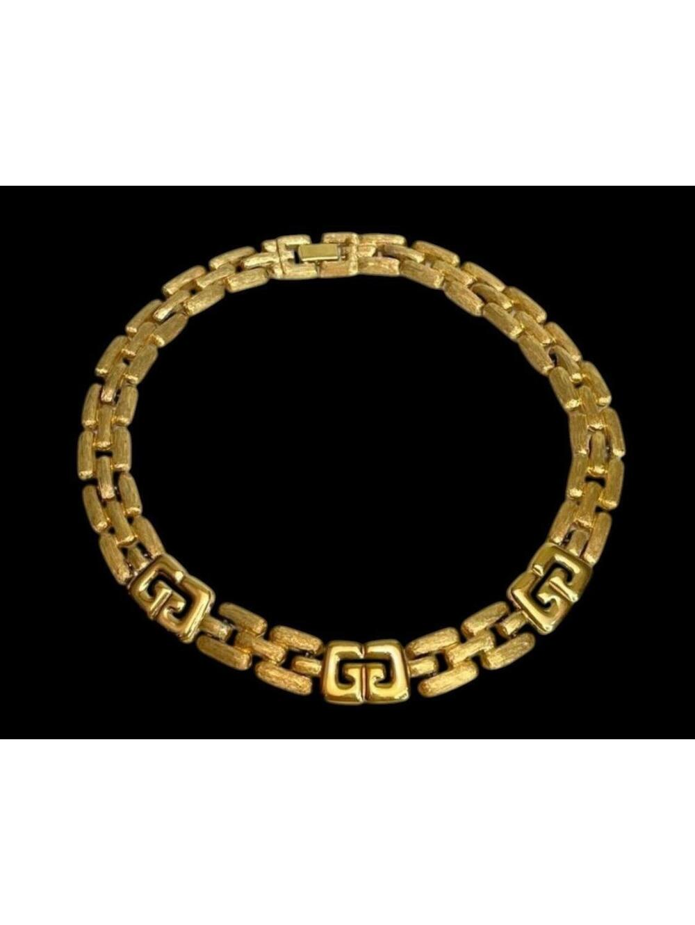 Rare Vintage Givenchy Double G’s 1980’s Necklace